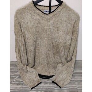 Vintage Sweater Men's Large Sweater Long Sleeve Nordic 90's